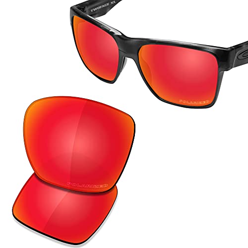 Image of SAUCER Premium Replacement Lenses & T4 Screwdriver & Screw for Oakley TwoFace XL OO9350 Sunglasses