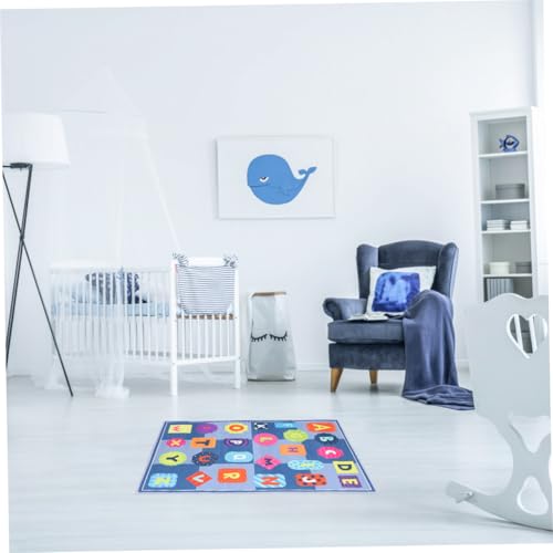 Tapis de jeu chambre garçon fille - Décoration intérieure lavable - 8