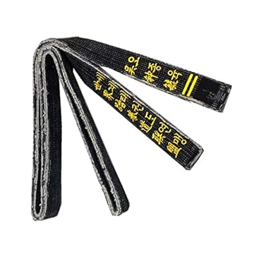 taekwondo black belt embroidery