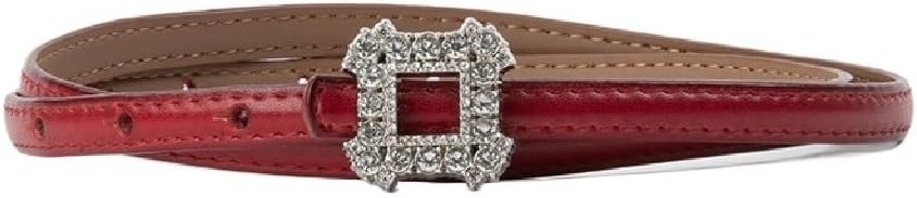 Versatile Belt with Diamonds with Jeans Decoration