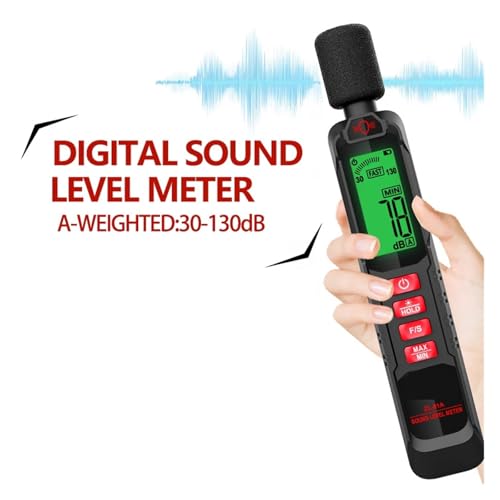 Sonomètre 30 à 130 dB avec affichage haute définition pour mesure précise - 4