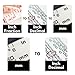 Infassic Fraction To Decimal To Millimeter (mm) Conversion Chart Magnet - Standard To Metric Magnetic Quick Reference Guide - Inches To Mm Cheat Sheet - Inch Fraction & Inch Decimal - 5.5” x 8.5”