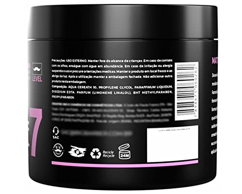Pomada Modeladora Matte Creme Big Barber 120g Level 7 Profissional