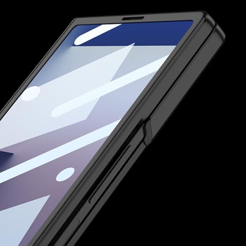 Coque Samsung Galaxy Z Fold 7 grise avec protection écran et béquille réglable - 6