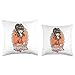 Bratz - Jade Chain and Flames Throw Pillow