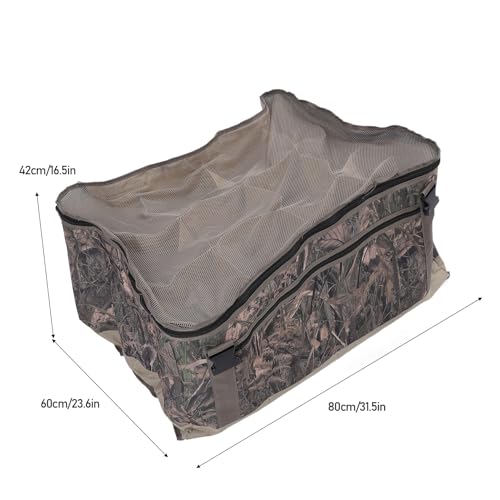 Bolsa para señuelos de ganso resistente de tela Oxford con malla 6