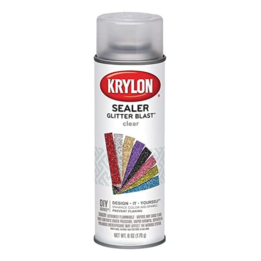 Krylon Clear Sealer Glitter Blast Spray