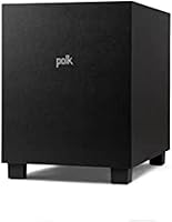 Polk Monitor XT10 10-Inch Powered Subwoofer - 100W Deep Bass, Dolby Atmos DTS:X Compatible, Timbre-Matched Black