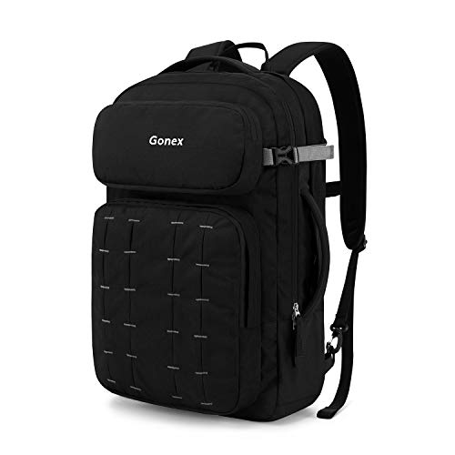 Gonex Travel Backpack 17 inch Laptop Backpack Computer Daypack Bookbag Carry On Bag