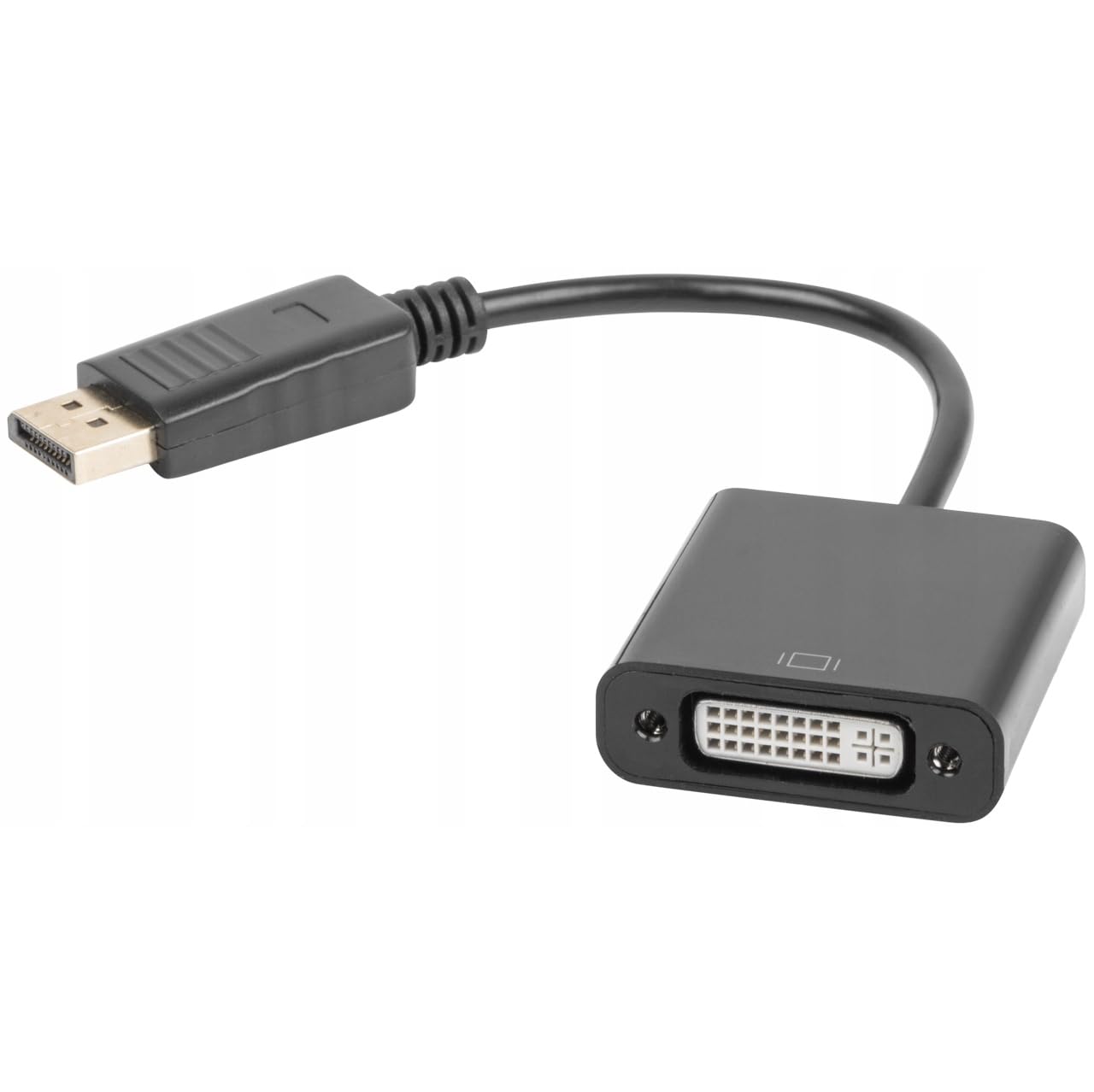 Lanberg Black Ad-0007-Bk Video Cable Adapter 0.1 M Displayport Dvi-D