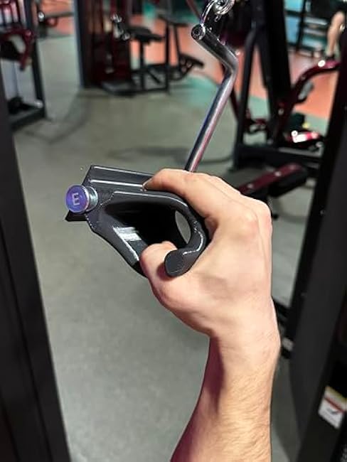 Arm Wrestling Handle Set of 3 ¨C Grip Strength Trainer with Metal Mount, 3 Attachments for Wrist, Forearm, and Finger Strengthening