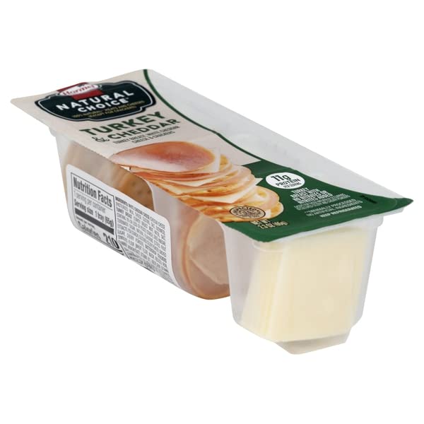 HORMEL NATURAL CHOICE Turkey & Cheddar Crackers, 2.3 Oz.