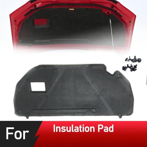 Coussinet isolant thermique et phonique de capot pour Mazda 3 Berline 2006-2013