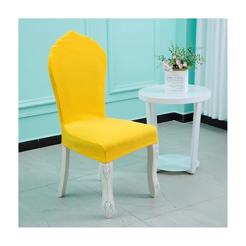 Fundas para Sillas Auxiliares de Comedor con Respaldo Grande Fundas Extraíbles para Sillas de Comedor Fundas Elásticas para Sillas de Recepción de Sala de Estar