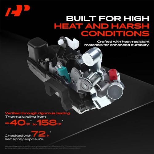 Image of A-Premium Front Left Driver Side Door Lock Actuator | Compatible with Jeep Commander 2006-2010 Sport Utility