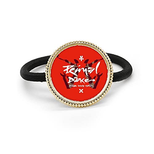 Goma de pelo de metal plateado estilo graffiti street music para tocado