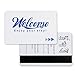 Gialer 500 Pack Hotel & Motel Key Cards (500pcs Blue Card)