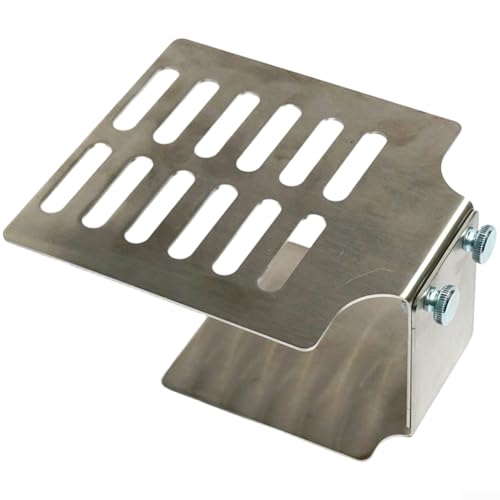 Plate-forme de pesée en cuisine inox durable et base surélevée