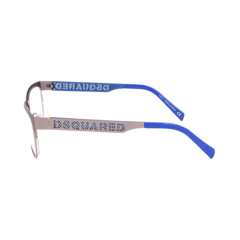 Dsquared Hombre Dsquared2 Optical Frame DQ5097 015 54 Monturas de gafas, Plateado (Silver), 54