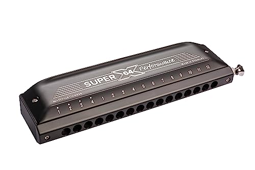 Hohner M758601 Super 64 Stainless Steel Harmonica cover