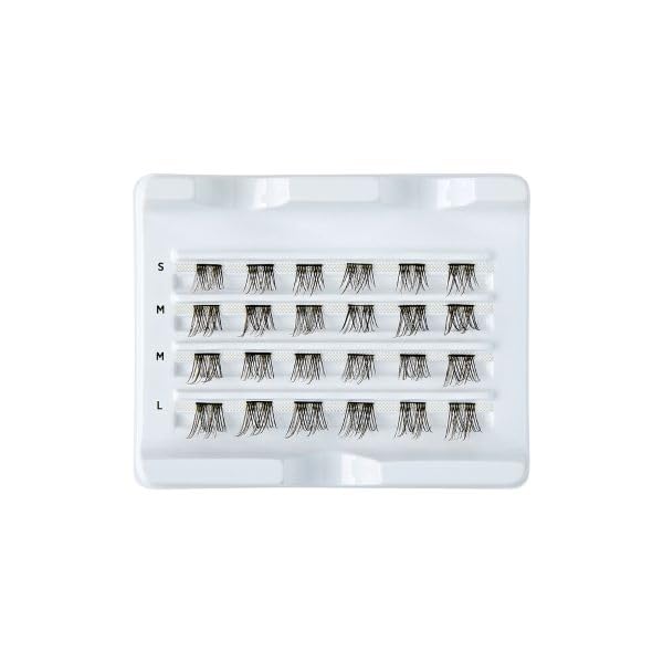 KISS Falscara Eyelash Wisp Multi - Bambi, Black, 24 count (Pack of 1) - Image 3
