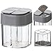 vepoty 1 Pezzi di Spezie in Condimento Distributore di Sale E Shaker Pepe Condimento Accessori Cucina per Bottiglie per Condimento