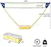 LDAILY Moccha Portable Folding Badminton Set Includes Badminton Net, 2 Rackets and 2 Shuttlecocks Carry Box, 2 in 1 Badminton Volleyball Net, 10 Feet Net for Ball Games Outdoor Team Sports