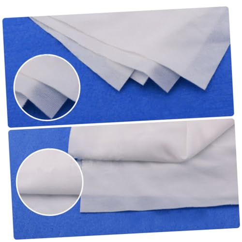 Chiffons antistatiques microfibre blanc pour eliminer les traces d'ecran