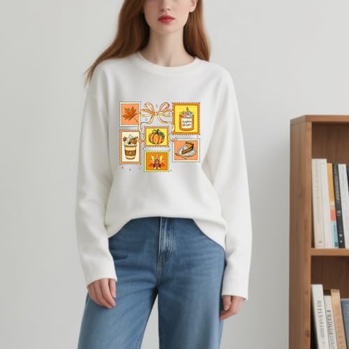 Fall Stamps Sweatshirt Pumpkin Spice Pie Sweatshirt2