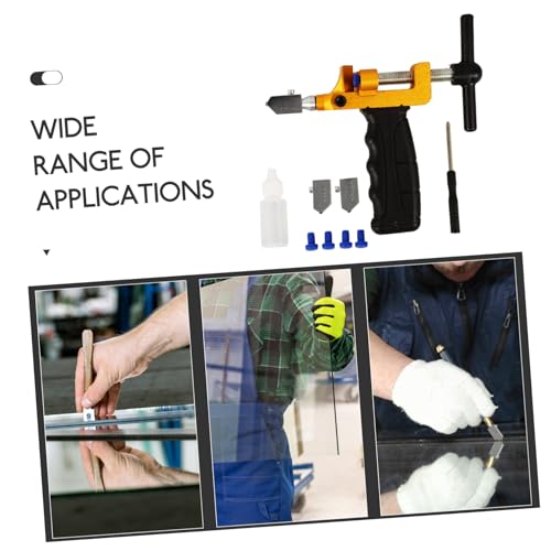 Cortador manual de azulejos herramienta multifunción y abridor de vidrio para bricolaje casero 5