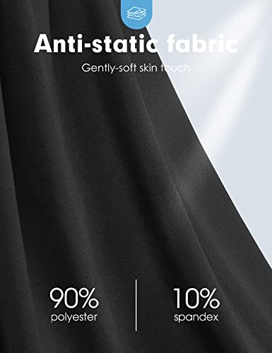Image of Half Slips for Under Dress Women Underskirt Dress Extender Lace Trim Knee Length