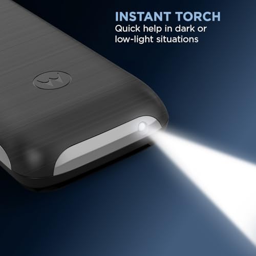 Image of Motorola All-New A100 Single Sim keypad Phone | 2 Years Replacement | Long Lasting Battery | Loud Sound | Wireless FM | (Black)