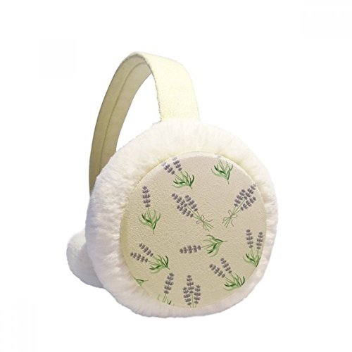 Orejeras de invierno de felpa azul lavanda plegables para exterior