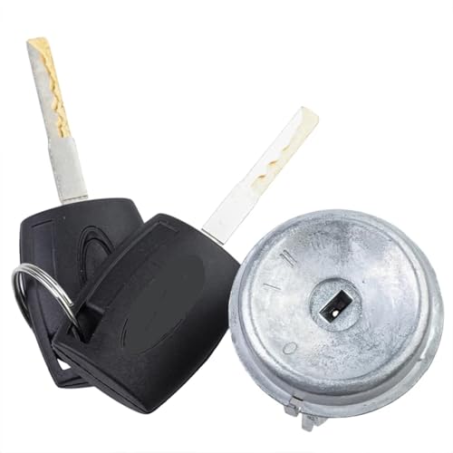 Cilindro de encendido de suave giro para Ford Fiesta 2011-2019 con llaves OE 4