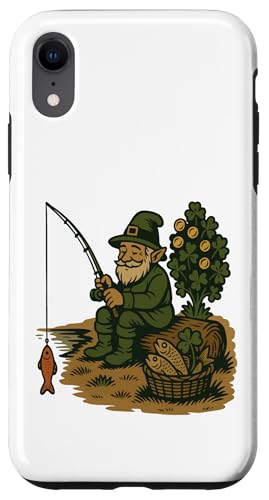 Leprechaun Fishing by Clover Fish Basket pgbNf[ X}zP[X iPhone XR p