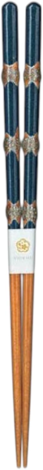 J-kitchens Chopsticks Set of 10 Pairs, For Lunches, Picnics, Excursions, Sports Events, Guests, Wooden, Dragonfly Balls, Berrard, Blue, 9.1 inches (23.0 cm), Dishwasher Safe, Made in Japan