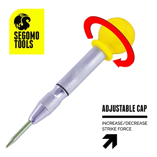 Segomo Tools 5 Inch Precision Diamond Knurled S2 Steel (5860