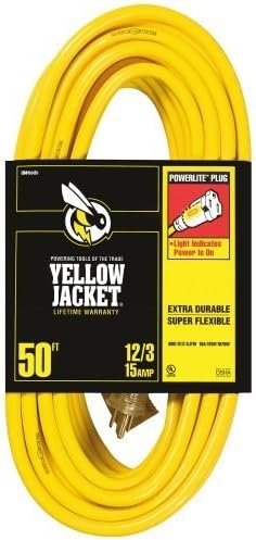 Yellow Jacket 02884 50' 12/3 Yellow Jacket Extension Cord