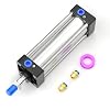 TAILONZ PNEUMATIC Air Cylinder SC 32 X 100 Bore 32mm Stroke 100mm Screwed Piston Rod Dual Action