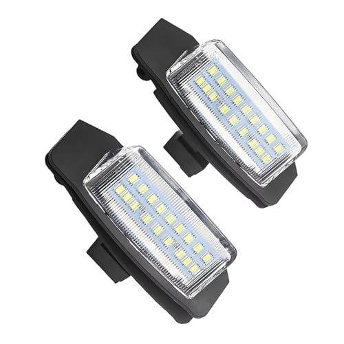 Luz LED matrícula coche evita multas por bombilla fundida en Lancer Sportback Outlander 08-25
