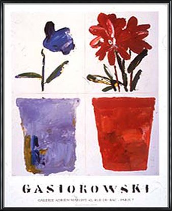 Amazon.co.jp: ポスター ジェラール ガシオロウスキ FLEURS N°131/132