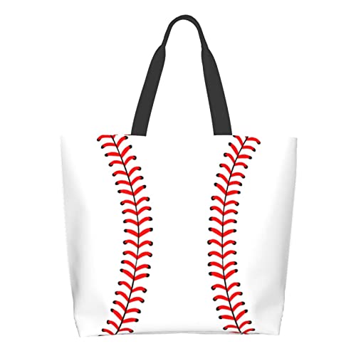 Baseball Tote Bag - Handbag, Shopping and Travel Bag for Sports Mom - Gifts for Women