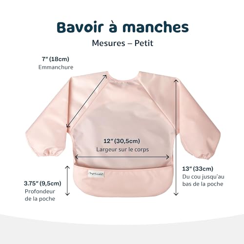 Bavoir lavable en machine Tiny Twinkle pour éviter de changer les vêtements de bébé - 3