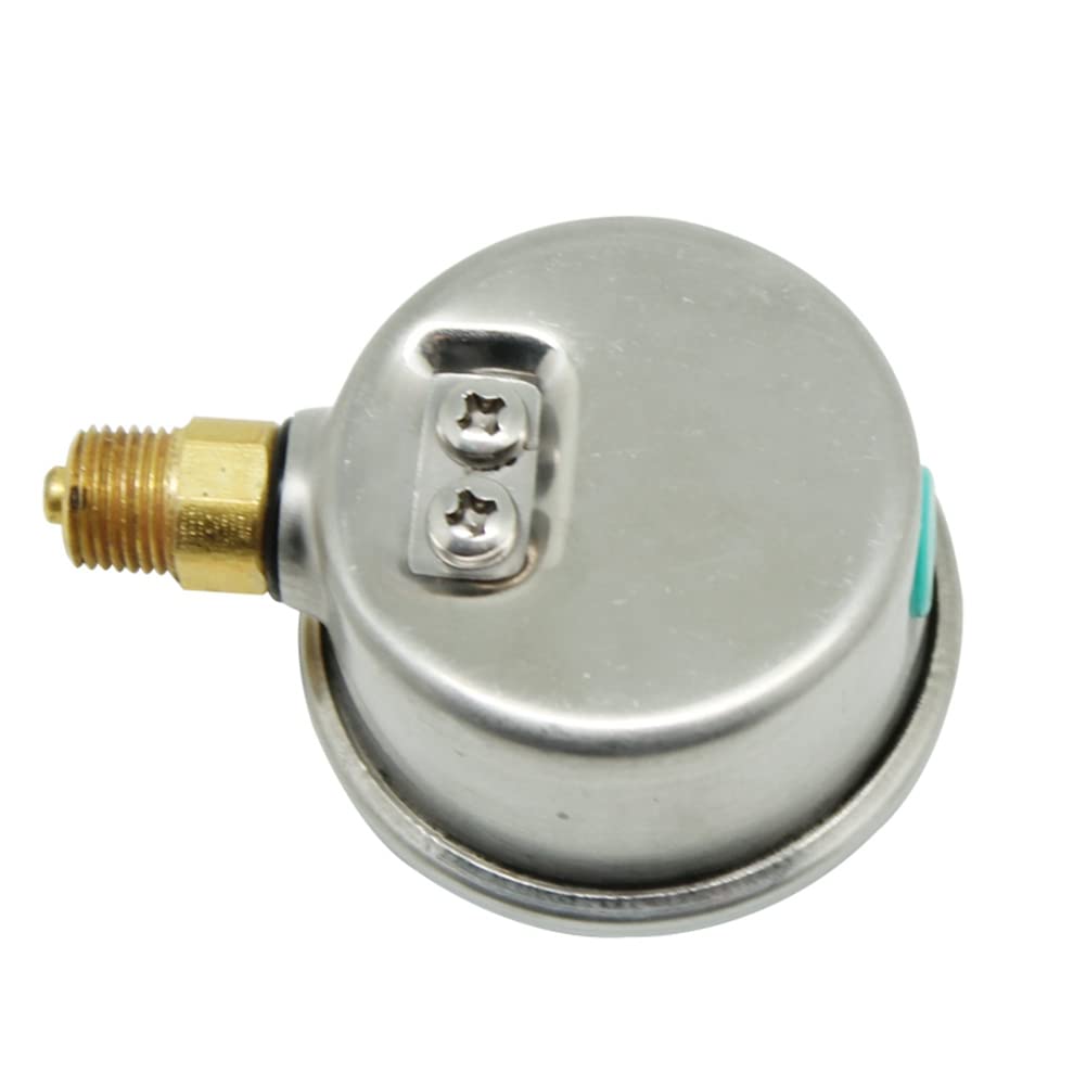 ManomèTre Vertical d'air de PlongéE sous-Marine PCP pour Station de Remplissage Double Gamme 40Mpa ManomèTre 1/8Npt