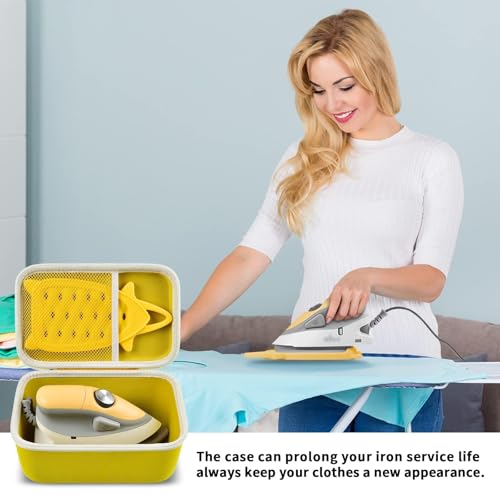 Gwcase YELLOWIRONCASE-GW0829 Case Compatible With Oliso M2 Pro Mini Project Iron. Travel Irons Carrying Organizer Holder thumb #5