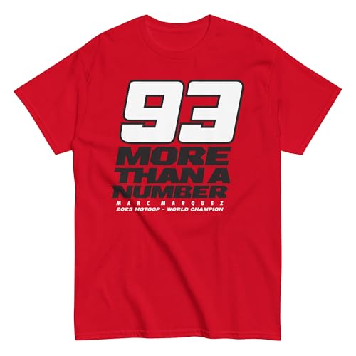 MM93. Moto Grand Prix. Campeón Mundial 2025. More Than a Number....