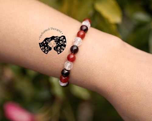 Reiki Infused Aries Zodiac Bracelet, Energy Bracelet, Reiki Gift, Reiki jewelry, Gemstone bracelets, Crystal bracelets3