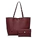 Fashion Handbag pour femmes Single Solid Tassel Bags Shoulder Piece Two Tote color Embrayages