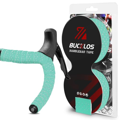 BUCKLOS Silicone EVA Road Bike Handlebar Tape Comfort Drop Bar Wraps 2Pcs
