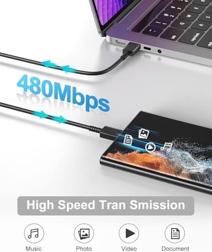 Image of Samsung 25W Pd Charging Adapter with Type C 1M Cable for Samsung Galaxy M35 /M34 /M53 /F23 /M14 /F14 /M33 /A34 /A54 /S23 Fe /S23 /S23 Plus /S24 /S24 Plus and Other USB-C Devices Fast Charger Travel Adapter, White